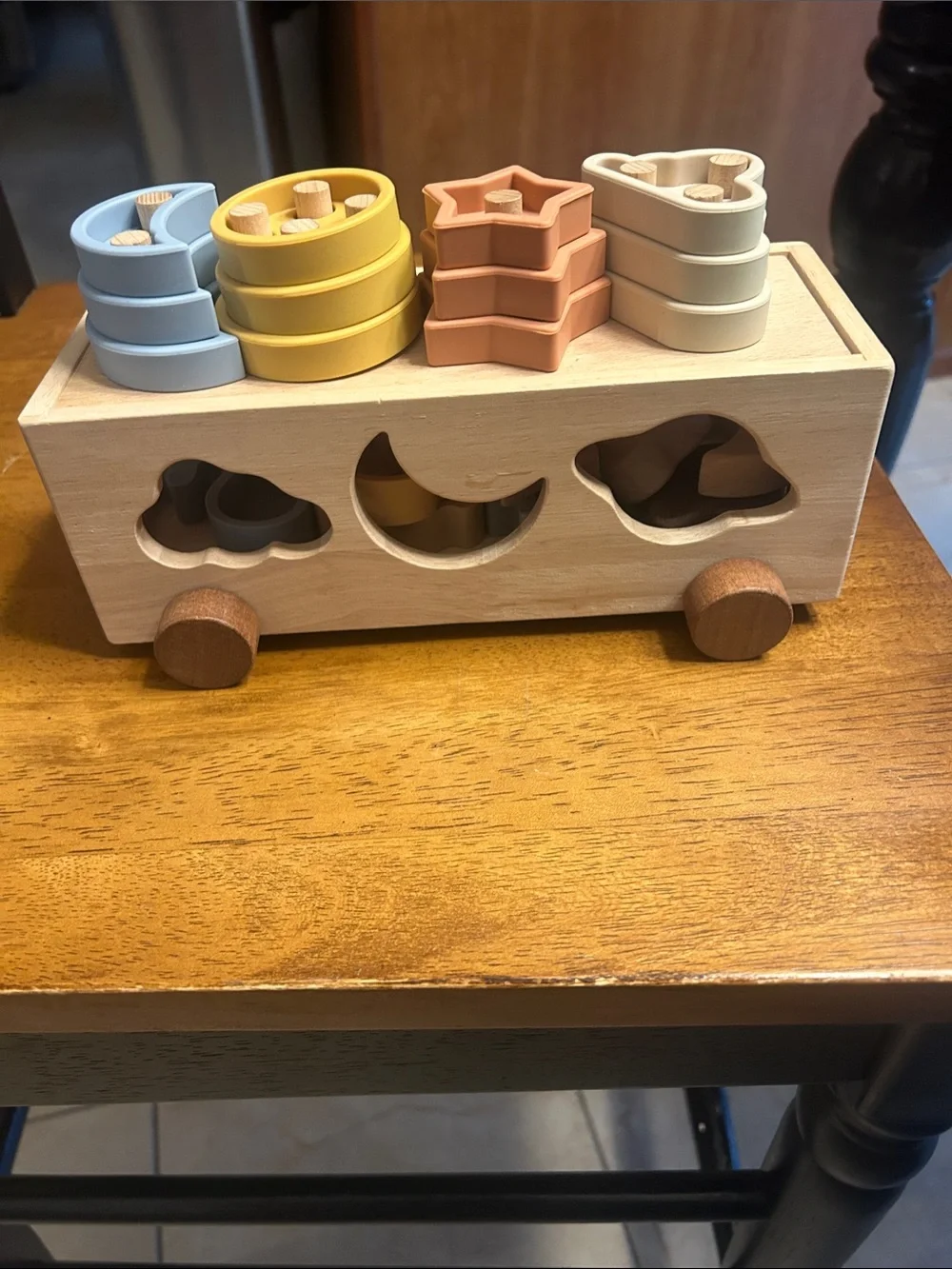 Montessori Shape Sorting Toys-Sorting Car